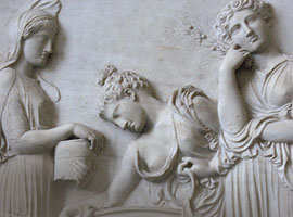 Antikes Relief